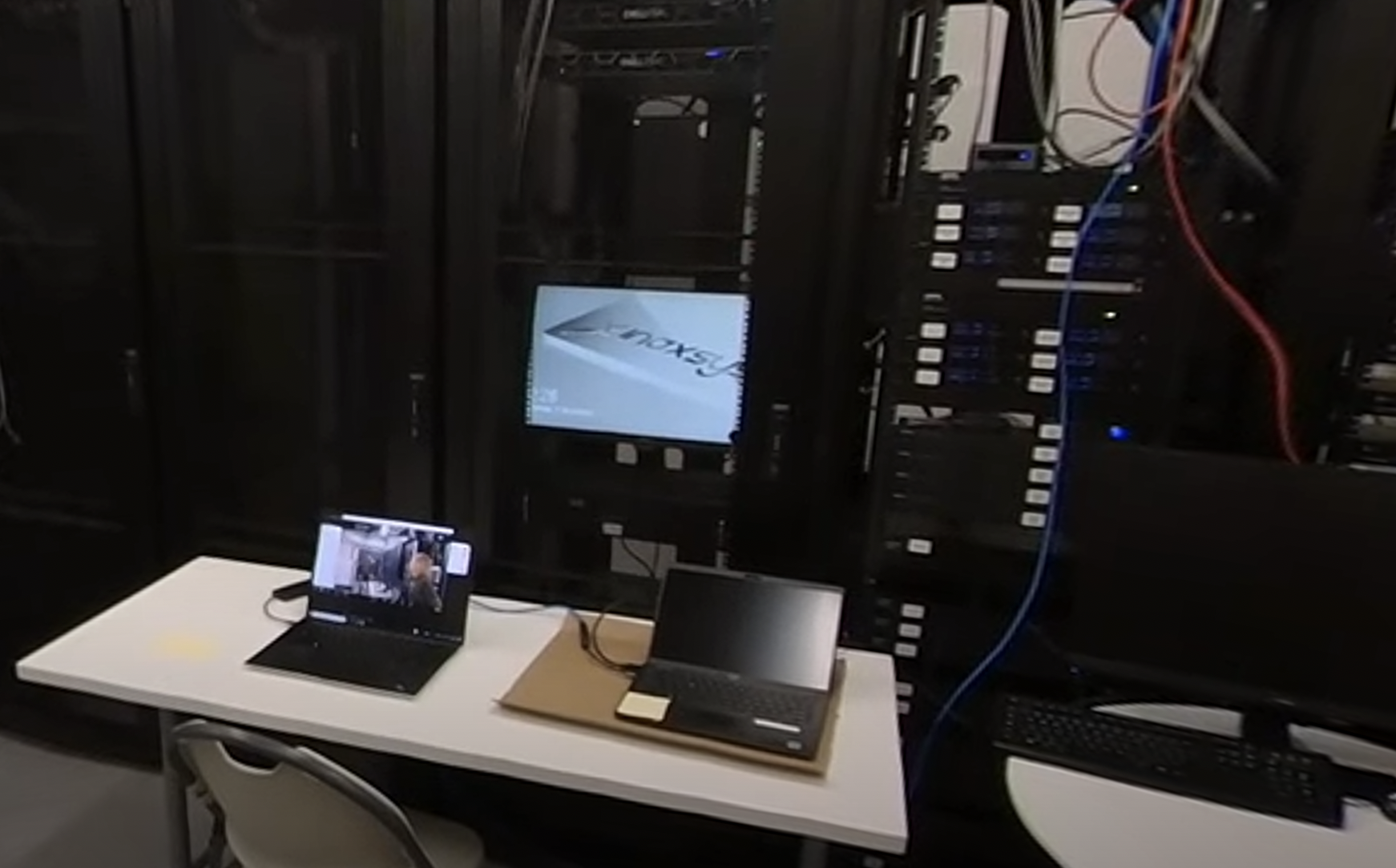 image du centre de donnée